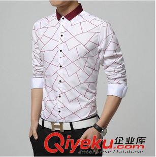 長袖襯衫 爆款潮男必備款男士韓版幾何圖時尚修身長袖襯衫 廠家直銷圖片|長袖襯衫 爆款潮男必備款男士韓版幾何圖時尚修身長袖襯衫 廠家直銷產(chǎn)品圖片由深圳市南山區(qū)天籟服飾商行公司生產(chǎn)提供-