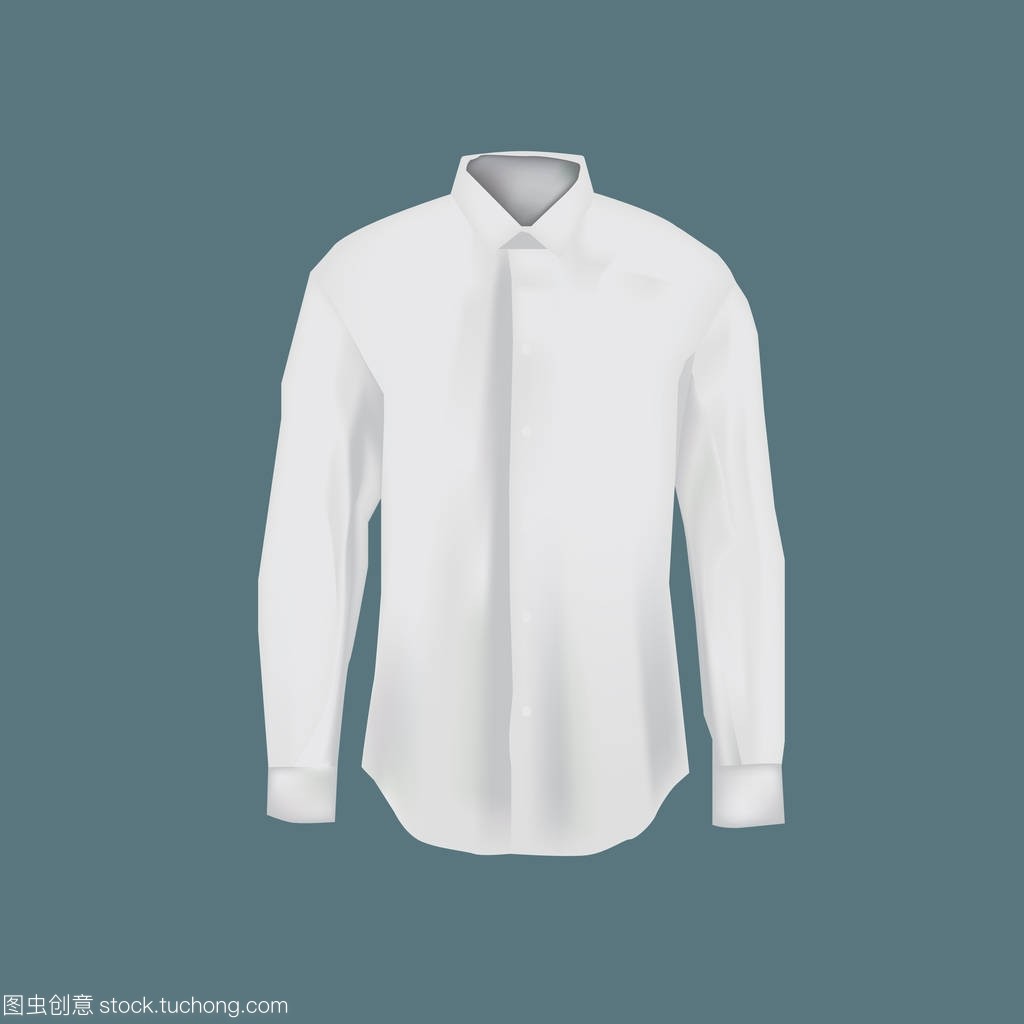 樣機男式白襯衫。男式商務(wù)襯衫長袖