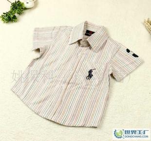 【加工定做】夏款兒童裝Polo洗水純棉短袖襯衫 外貿(mào)童短袖_二手設(shè)備轉(zhuǎn)讓_世界工廠網(wǎng)中國產(chǎn)品信息庫