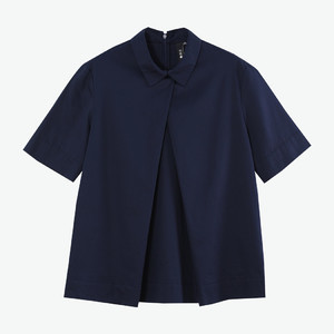 藍(lán)色簡約襯衫