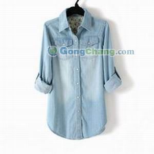 供應(yīng)牛仔襯衫,襯衫制作,襯衫的加工,襯衫訂做_紡織皮革_世界工廠(chǎng)網(wǎng)中國(guó)產(chǎn)品信息庫(kù)