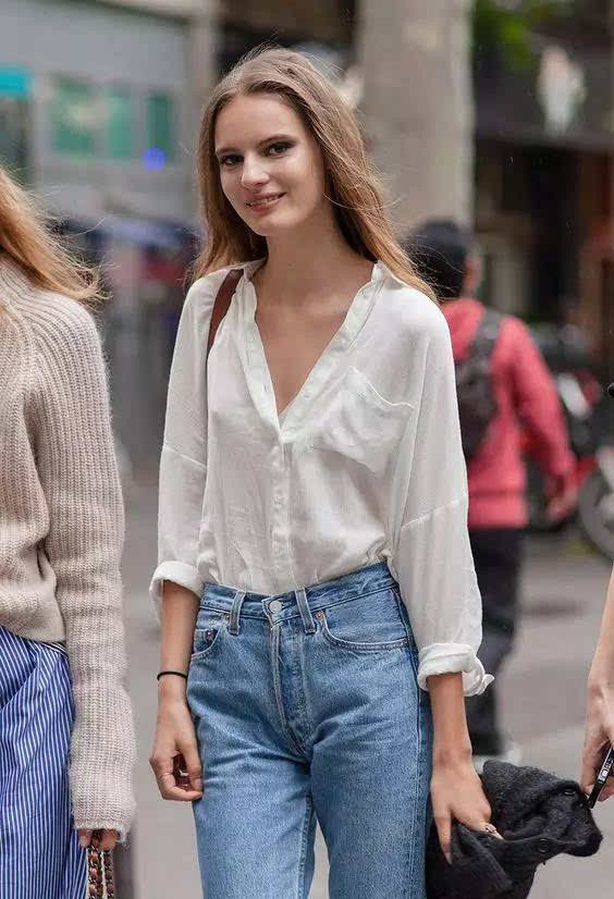 襯衫+牛仔褲的100種最美穿法!(這個夏天看這篇就夠了)